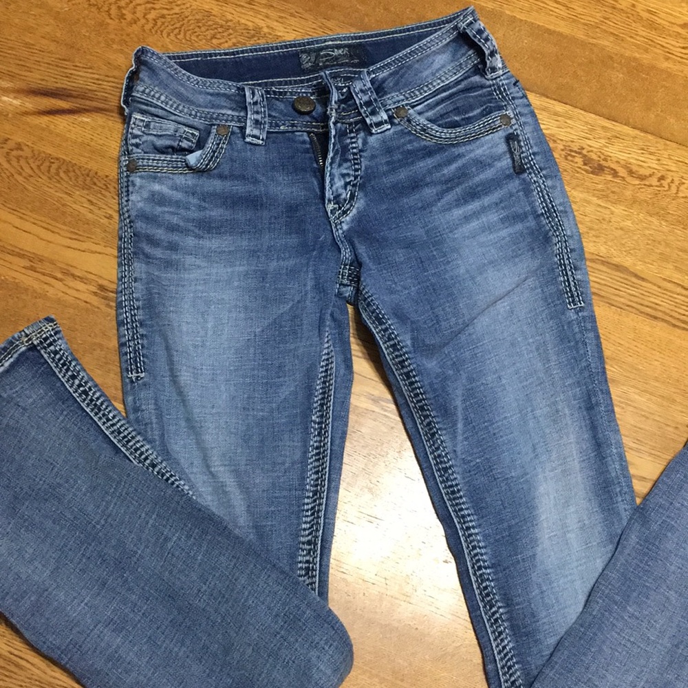 Silver Jeans Women's Boot Cut Jeans - Blue